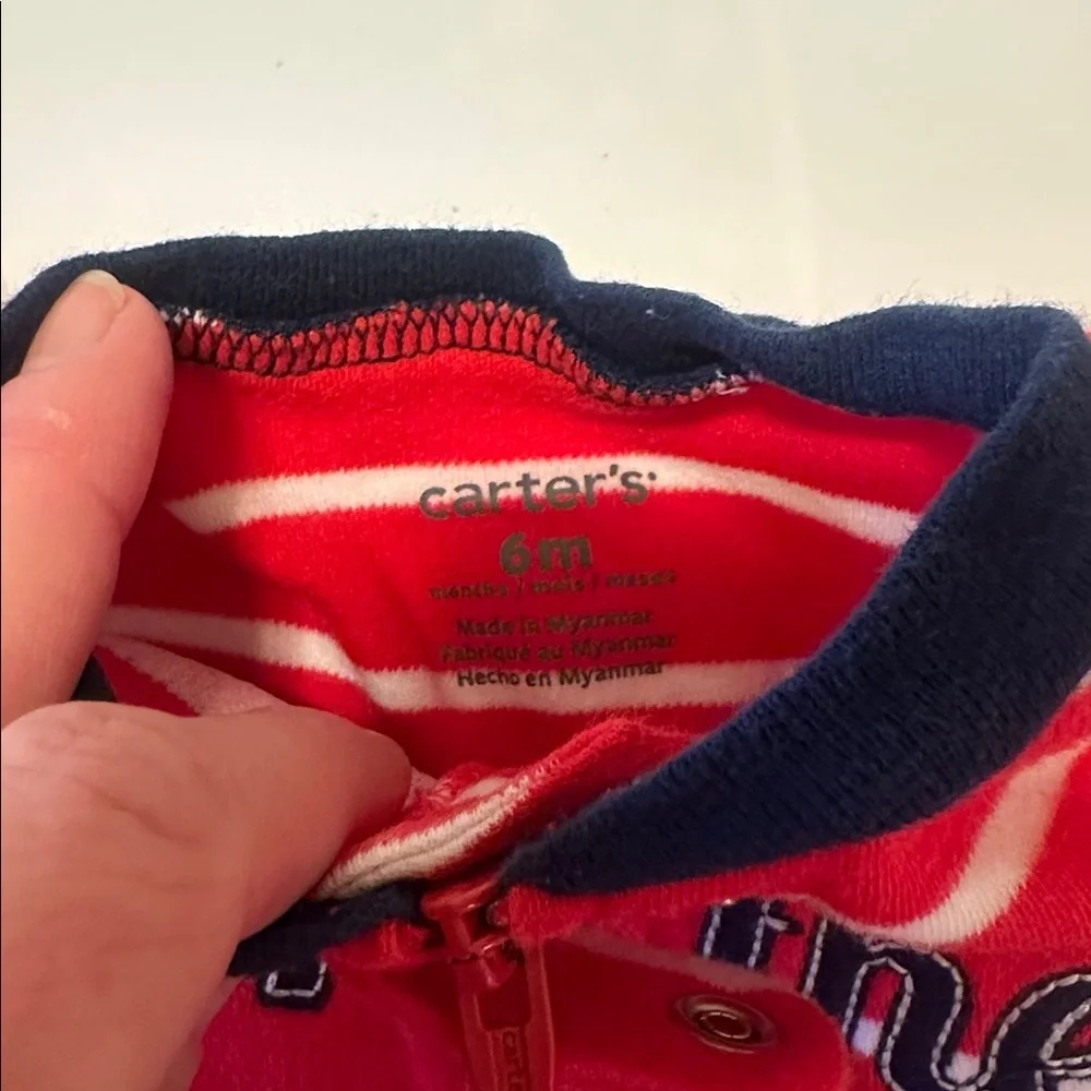 Carter's Big Brother Baby Footies Set